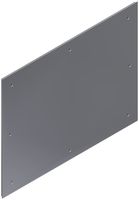 Nassdeckel Quox 413×305mm Chromstahl geschliffen IP54