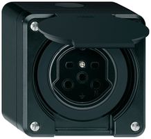 AP-Steckdose robusto Typ 15 schwarz