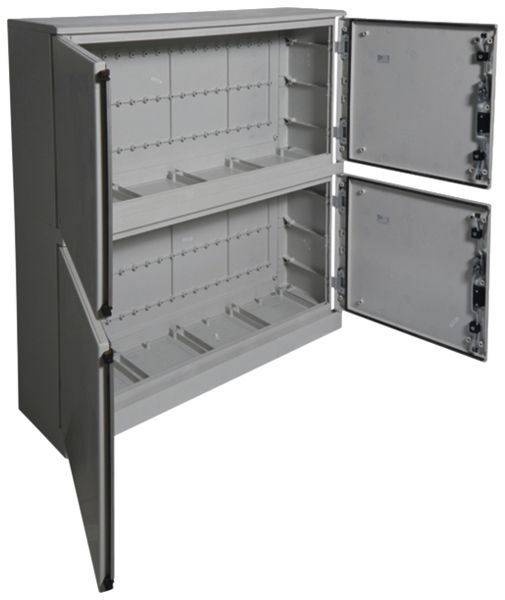 Coffret mural Hager Orion.Plus 276 modules 6 rangs 46UM 1100×1150×300mm gr