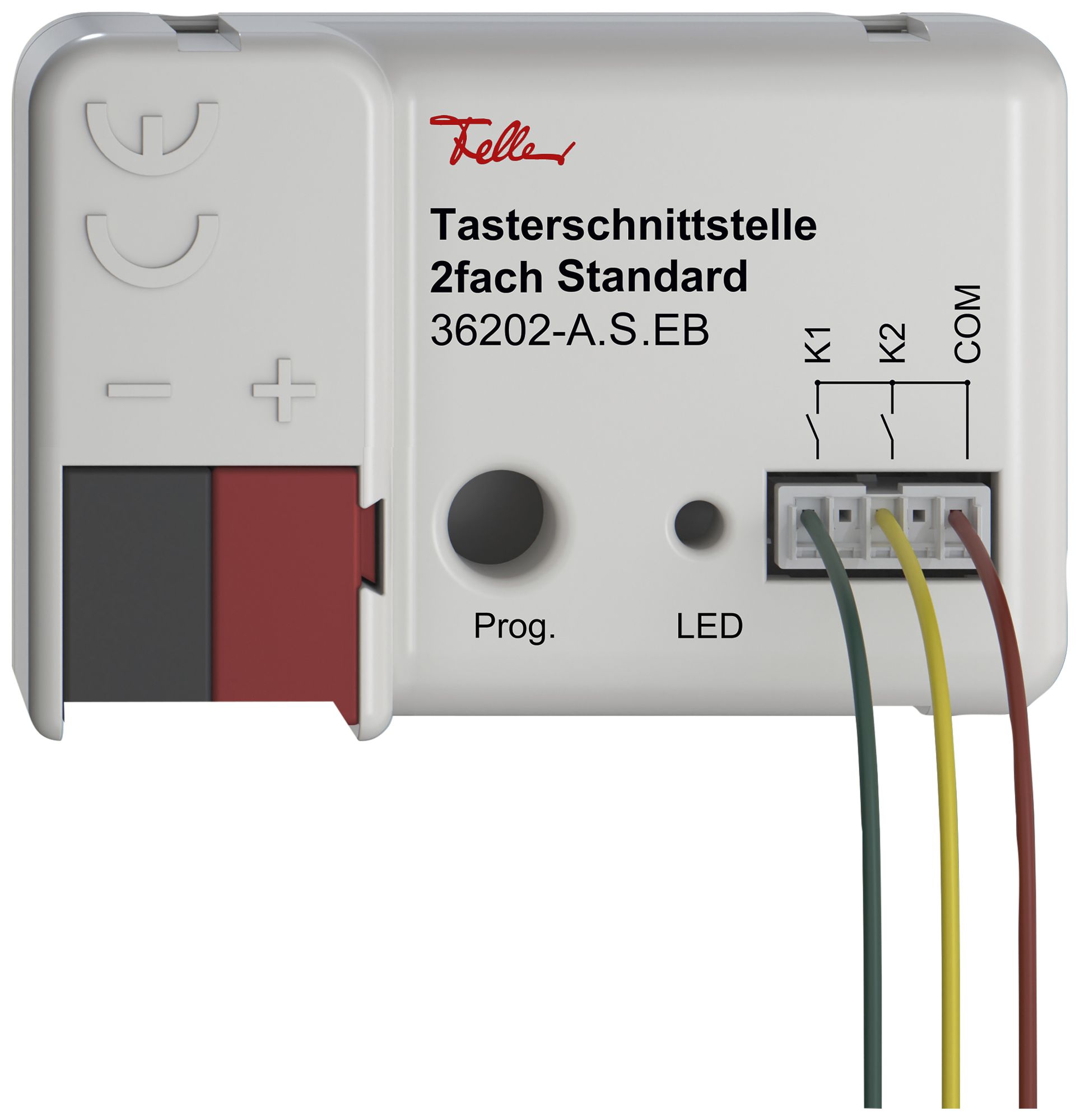 Interfaccia per pulsante Feller Standard KNX Secure 2× 44×29×16mm IP20