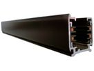 3-Phasen-Stromschiene DOTLUX, 1000mm, schwarz matt