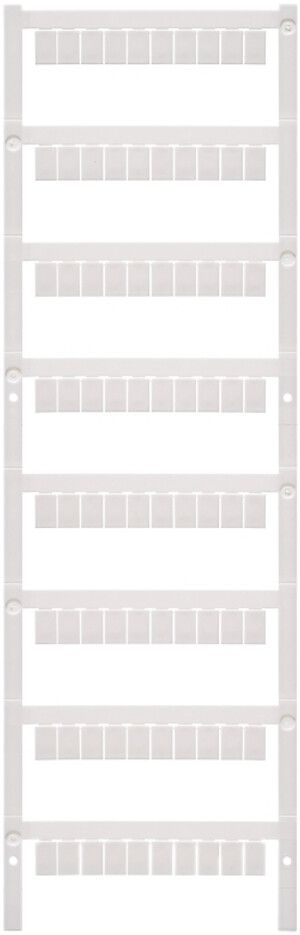 Klemmenmarkierer Weidmüller MultiFit 9×6mm Woertz PA66 weiss