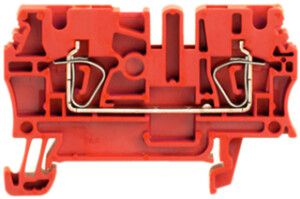 Durchgangs-Reihenklemme Weidmüller ZDU 2.5 Zugfeder 2.5mm² TS35 rot