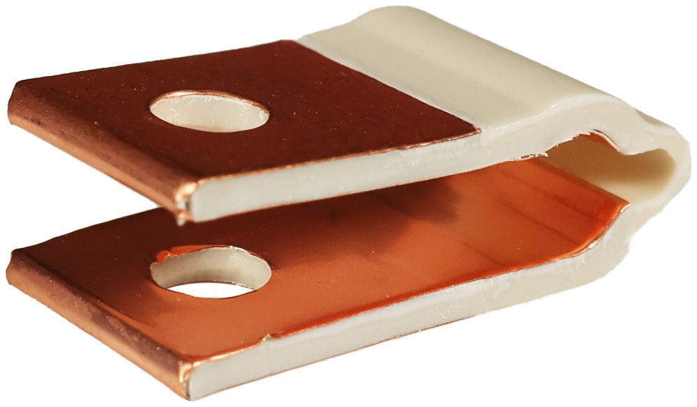 Kabelerdungsbride KITAGAWA FGC-3 M3, Ø 2.7…3.5mm, PA/Cu