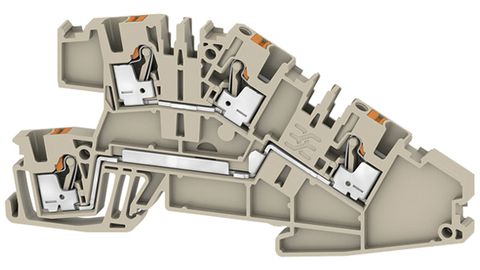 Bornes à deux étages joignables, 1.5…2.5 mm²