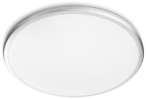 Plafonnier/Applique LED TWIRLY 17W, 2700K, 1700lm, gris