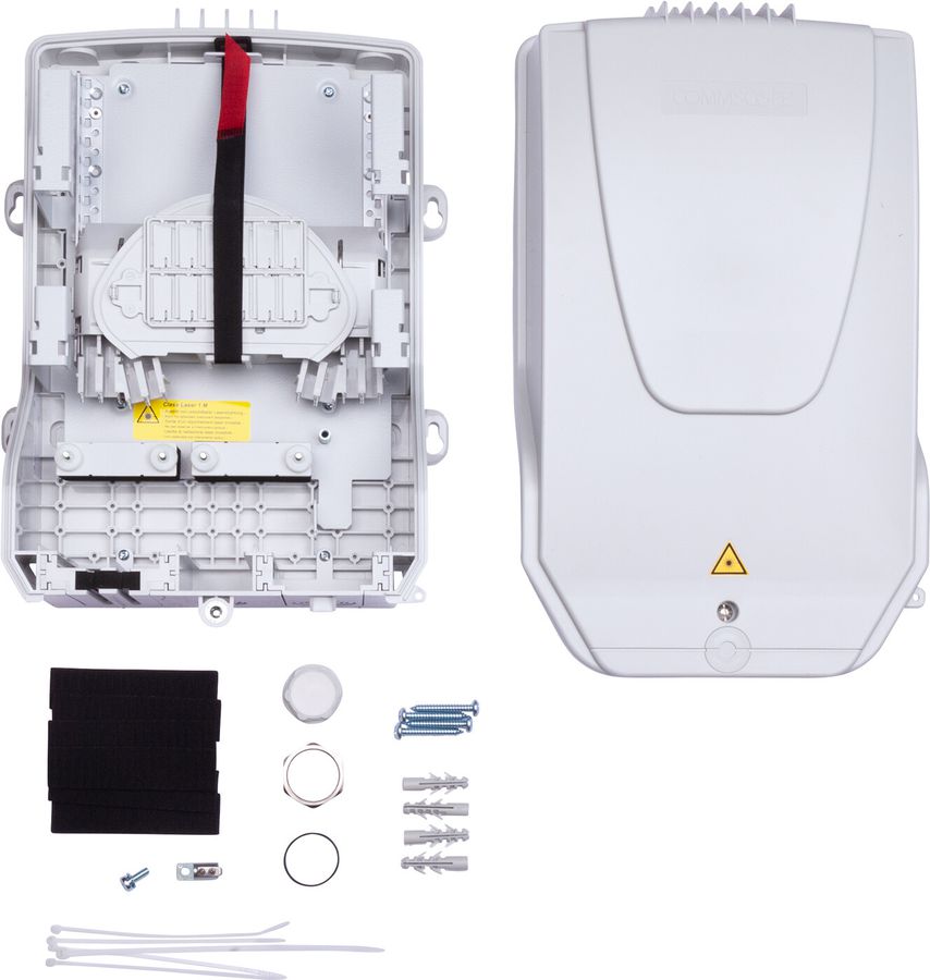 HAK o 16 V2, vollbestückt  mit 16 Spleisskassetten
