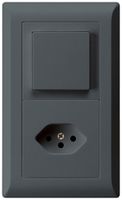 Combinaison ENC kallysto.line grd.I-I verticale interr.S6+type 13 anthracite