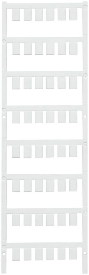 Marqueur d'appareil Weidmüller MultiCard ESG enfichable 10×7mm PA66 blanc