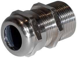 Kabelverschraubung PLICA-TEC, M12 für Kabel Ø2.5…6.5mm 15mm Me vernickelt IP68