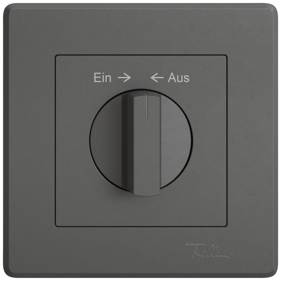 UP-Montageset EDIZIO.liv SNAPFIX® f.Schwenktaster m.Griff Ein → ← Aus dgu