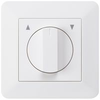 UP-Storendrehschalter/taster umschaltbar KTR weiss