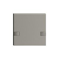 Taste 1/1 KNX/UNI-Taster ohne LED EDIZIOdue 2×Einfachbedienung dunkelgrau