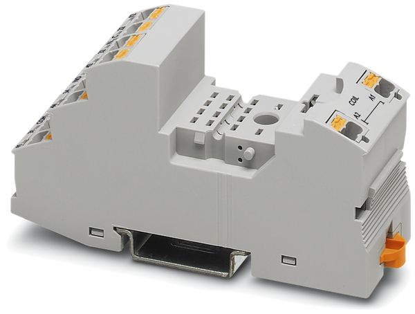 Base con relè RIF-2-BPT/4X21 per montaggio NS 35/7.5