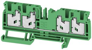 Borne de passage joignable WM S4C 4mm² 32A 1000V ressort 4×1 DIN35 vt