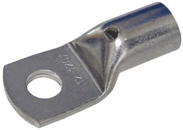 Rohrkabelschuh INTERCABLE Standard, 6mm², M8, gaSn, mit Sichtloch, nach UL