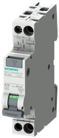 Disjoncteur différentiel Siemens SENTRON RCBO 1LN B-10A A-0.03A 6kA 1UM