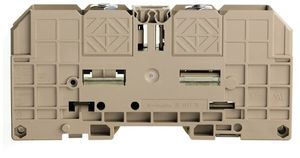 Morsetto a bullone Weidmüller WFF /AH 70mm² 1000V 192A 2 contatti M8 TS35 beige