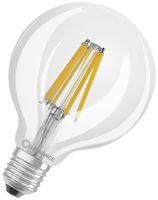 LED-Lampe LEDVANCE CLAS GLOBE E27 11W 1521lm 4000K DIM Ø95×135mm klar