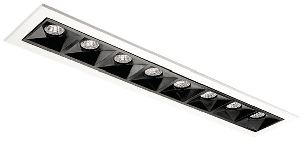 EB-LED-Deckenleuchte SG Inspire 15W 900lm 927 DIM 303×62mm weiss