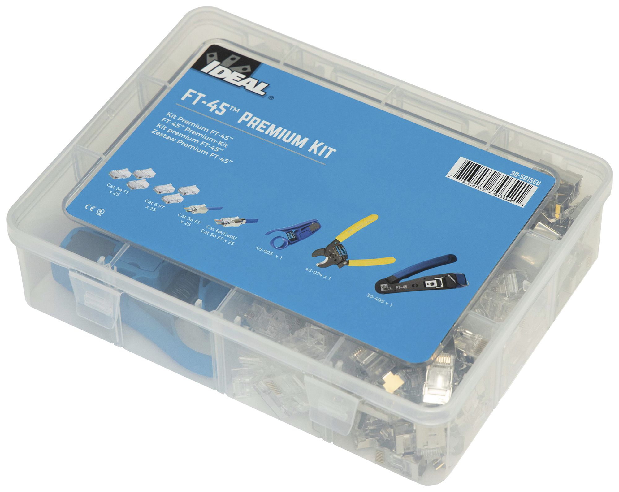 Jeu de sertissager IDEAL INDUSTRIES EMEA pour connecteurs RJ45 blindés