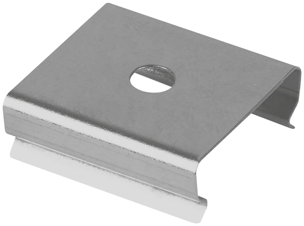 Montageclip LDV PM02/MB, zu Rund-Profil PM02, silber