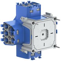 Scatola da incasso AGRO 115×115×115mm per tubi THFG