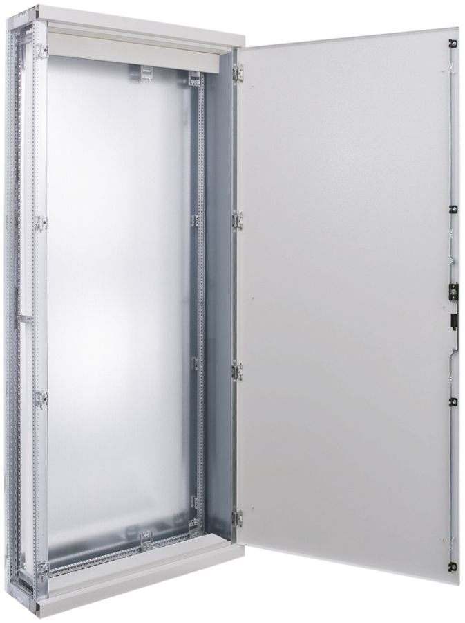 Schaltschrank Hager weber.mes C mit Al-Türe 1100×2000×350mm hellgrau