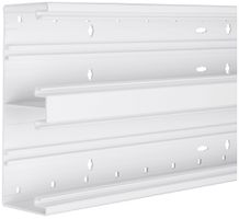 Brüstungskanal tehalit BR 210×65×2000mm Oberteil 2×80 Kunstst.verkehrsw.