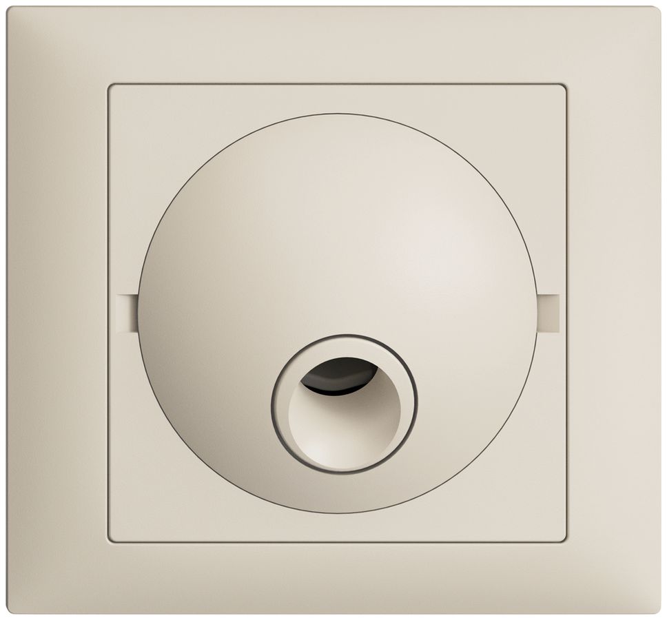 EB-Anschlussdose EDIZIOdue crema, ohne Klemmeneinsatz