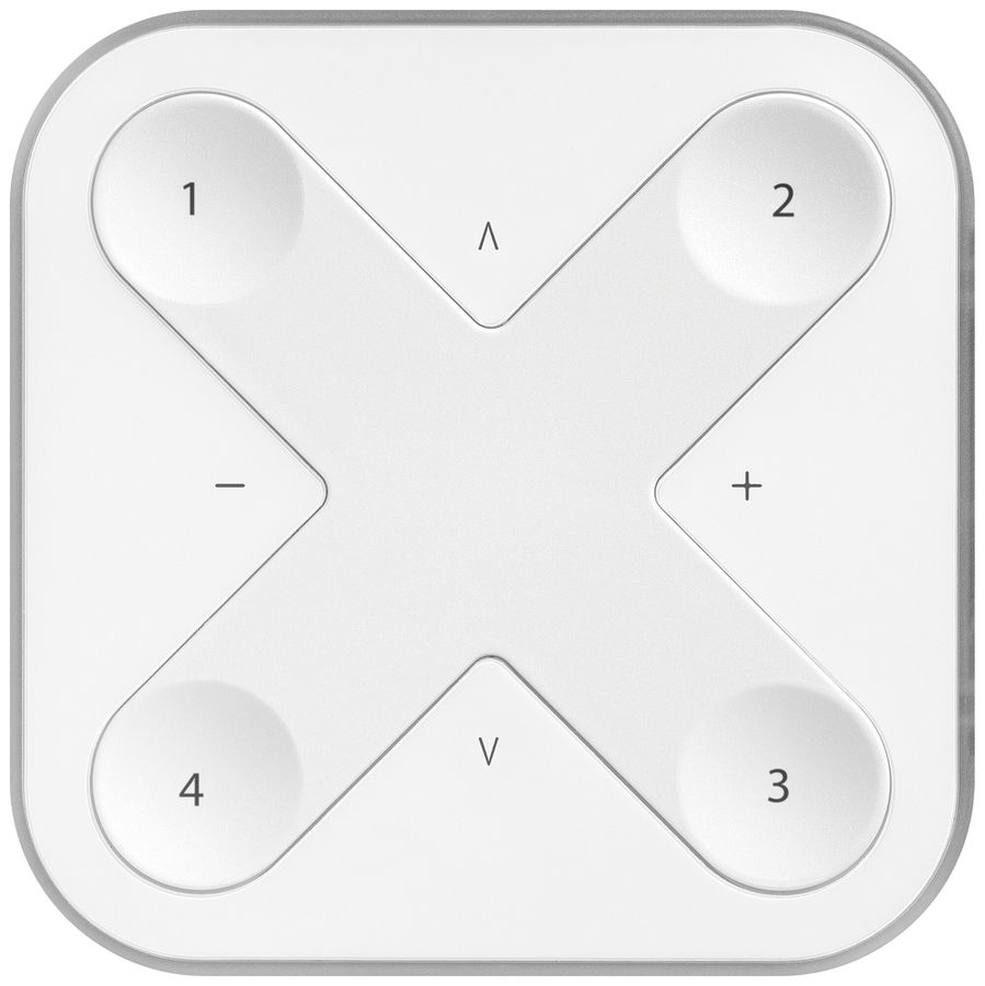 Trasmettitore da parete Tridonic basicDIM RF BT/BLE 90×90×12mm bianco