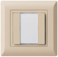 UP-Universaltaster 2×kallysto.line ohne LED beige