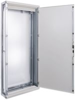 Armoire Hager weber.mes C avec porte en Al 1100×2000×350mm gris clair