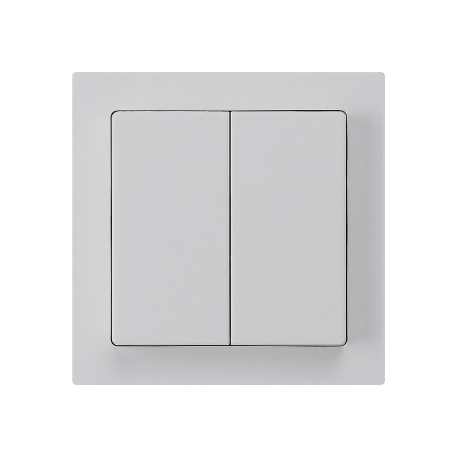 Poussoir ENC kallysto 2×A-R/1P gris clair