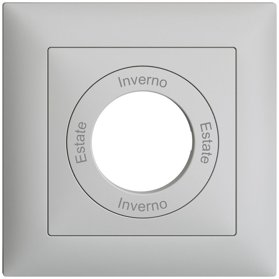 Frontset Estate-Inverno-Estato -Inverno EDIZIOdue 88×88 hellgrau