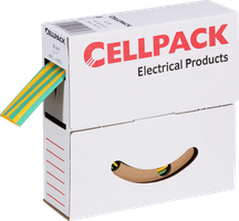 Schrumpfschlauch SB 24mm×4m grün/gelb