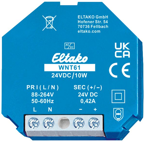EB-Netzteil Eltako WNT61 110…240V 24V 0.42A 10W