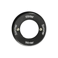 Frontset Sommer-Winter-Sommer-Winter schwarz für Schlüsselschalt.