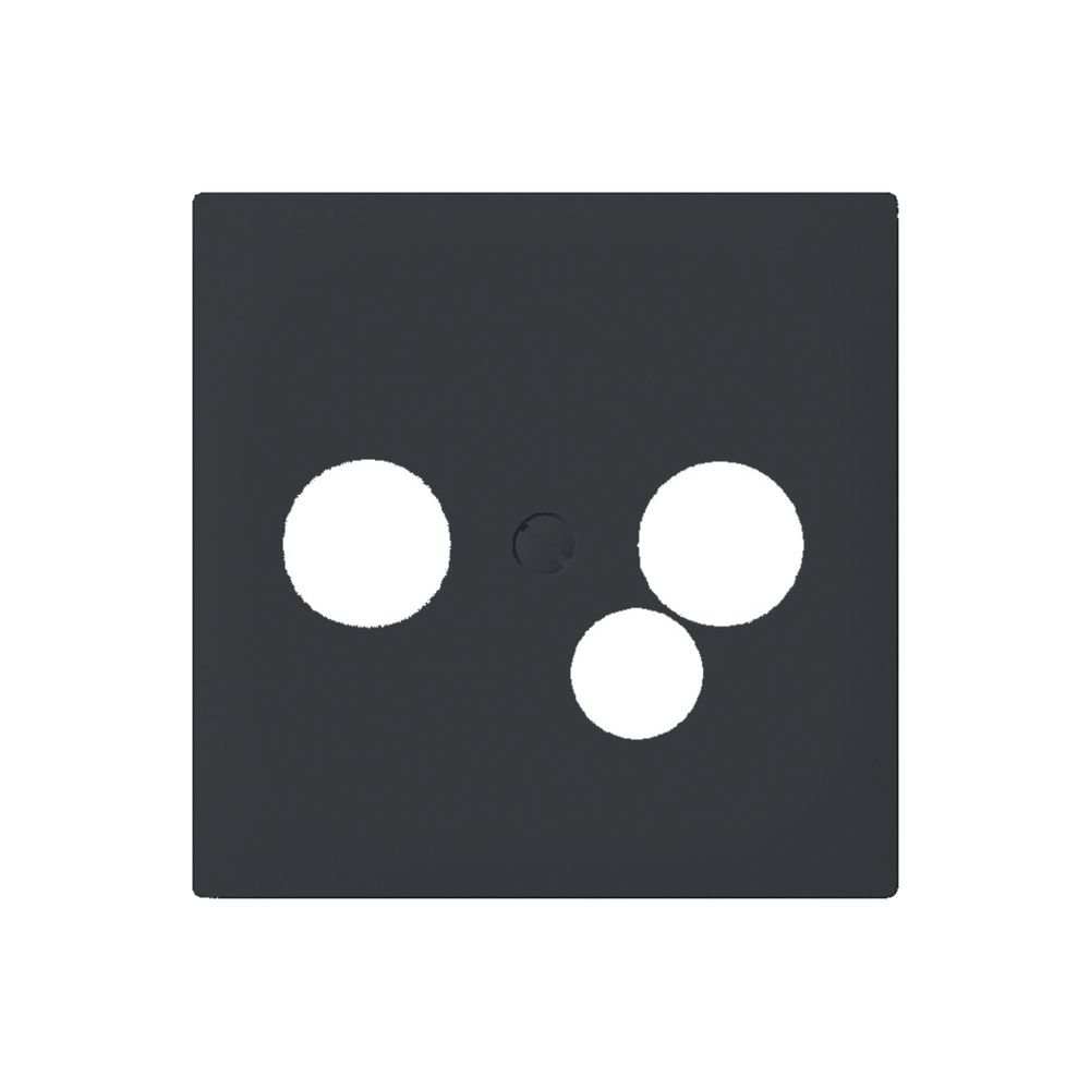 Frontrahmen SIDUS zu Dose TV-R-Daten anthrazit