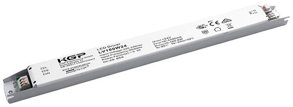 Convertisseur LED DOTLUX CV IP20 0…100W 24V/4.2A 360×30×21mm