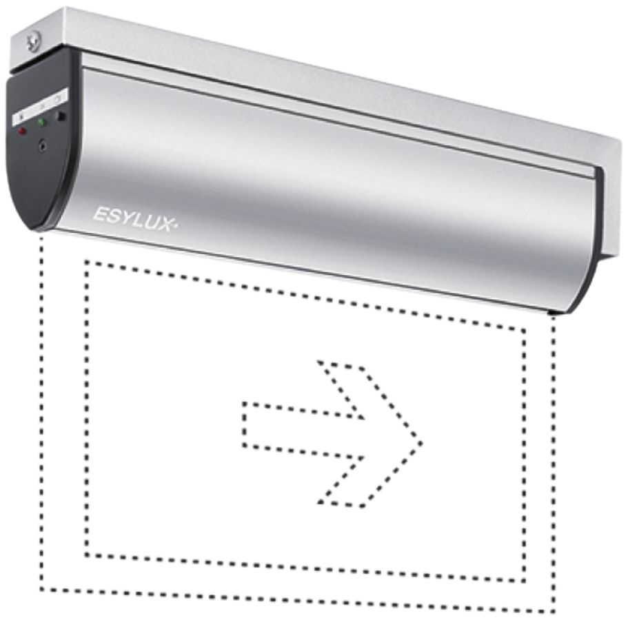 Notleuchte ESYLUX SLC LEDi SC/C Wandausleger