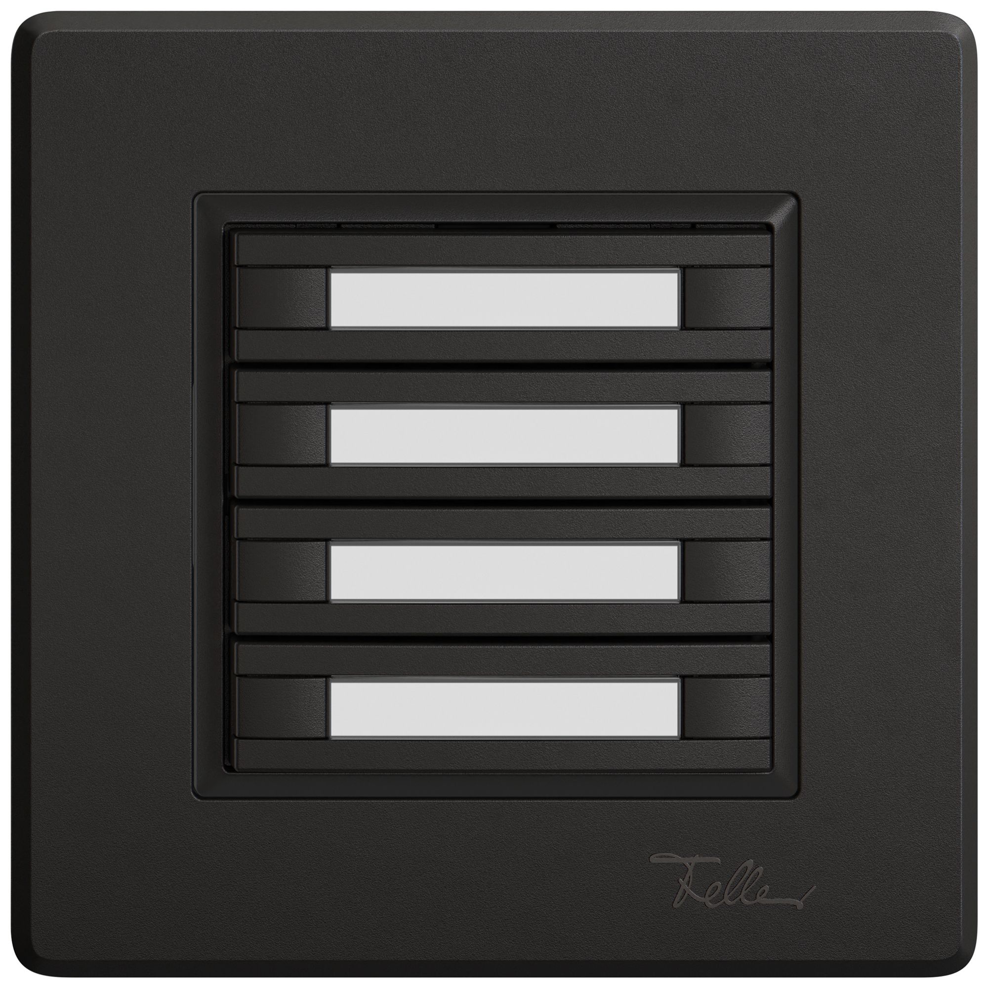 Pulsante KNX RGB INC EDIZIO.liv SNAPFIX® sensore temp.s.LED targ.4× com.2T ne