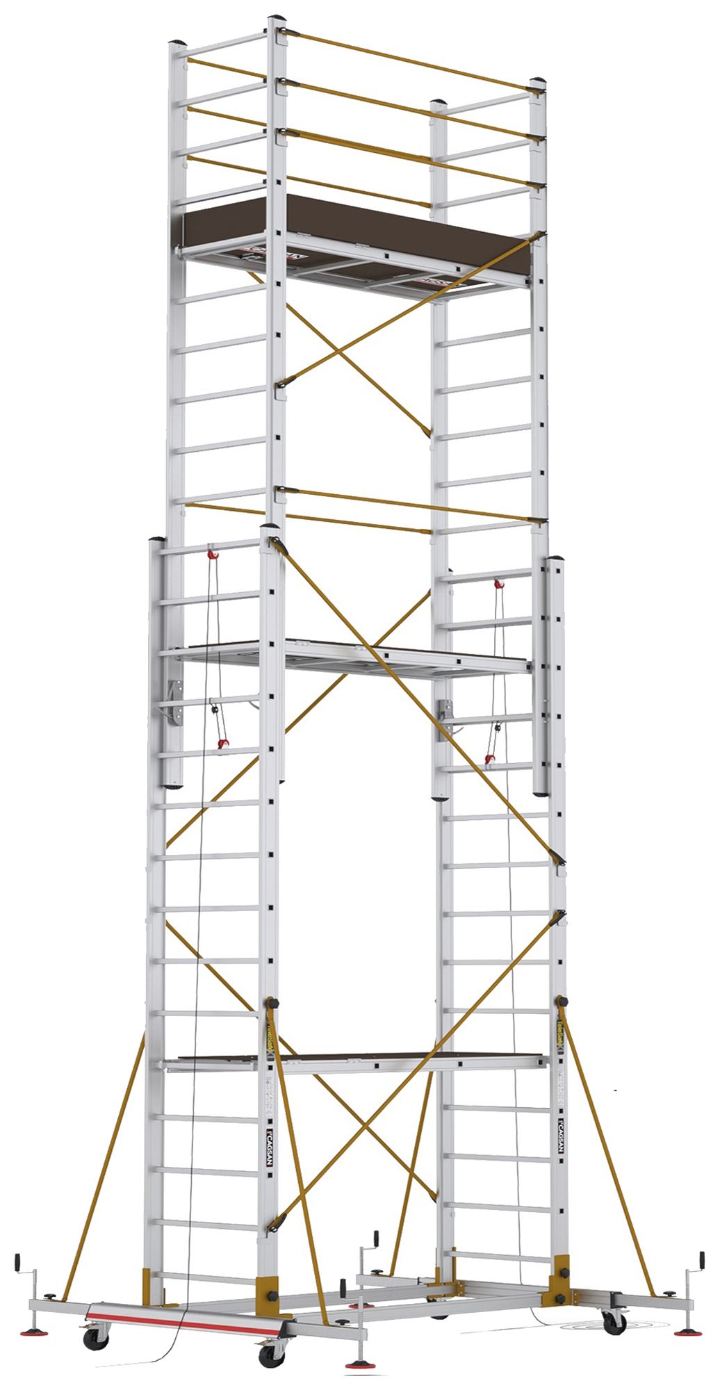Teleskopgerüst Plica Telesafe XLN S007 5.23…7.03m alu