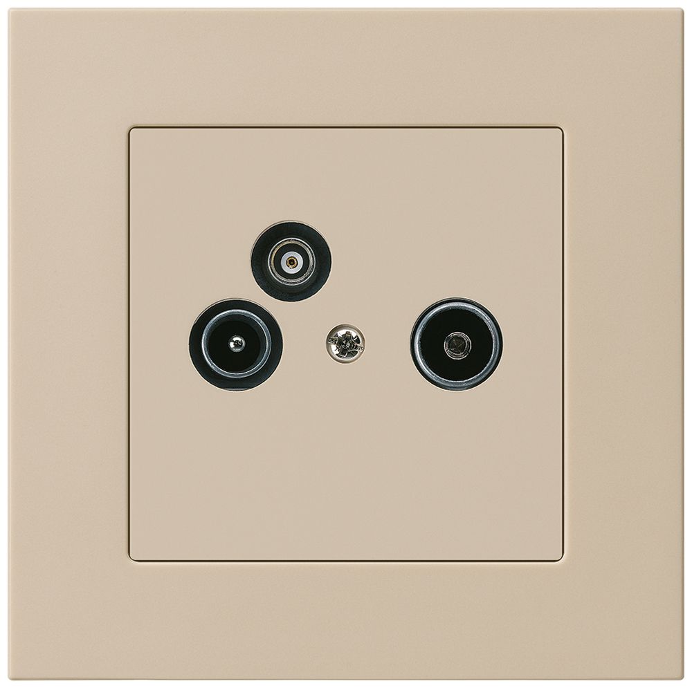 UP-Antennendose R/TV-Daten kallysto.pro 2GHz 14db beige