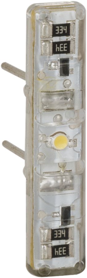 Lampada spia LED bianco Legrand 12/24/48V, orientamento
