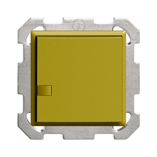 Poussoir ENC ZEP 1c/1t ON-OFF station centrale EDIZIOdue olive