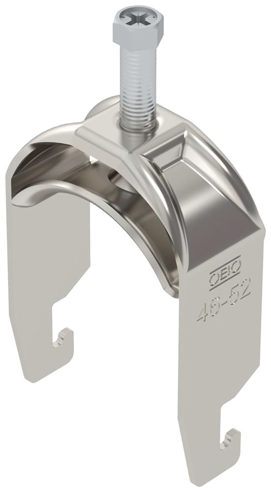 Fixation rapide BET 2056 pied à U métal 46…52mm 1×câble A4 1.4571