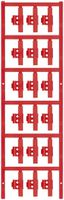 Marqueur de conducteur Weidmüller MultiCard SFC p.Ø3…5mm 30×5.8mm PA66 rouge