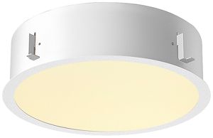EB-LED-Deckenleuchte SLV MEDO 30 8W 1150lm 930/940K 70° Ø300mm weiss