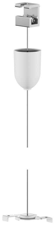 Stababhängung Sylvania OneTrack KIT2 Aluminium/Stahl Ø1.5×1500mm weiss